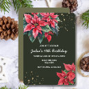 Search for december birthday invitations Green