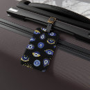 Search for evil eye luggage tags Blue