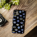 Search for evil eye pattern iphone cases Blue