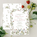 Search for berry sweet baby shower invitations Watercolor