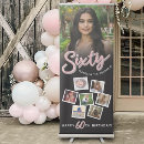 Search for pink and black banners Glitter