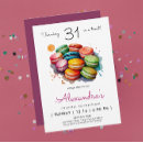Search for macaroon birthday invitations Patisserie