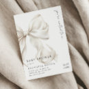 Search for cream baby shower invitations White