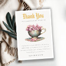 Search for bridal tea thank you cards Greenery