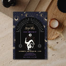 Search for zodiac birthday invitations Black