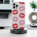 Search for lip print iphone cases Red lips