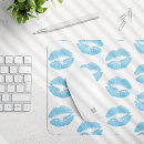 Search for lip print mouse mats Pattern of lips