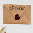 Search for flower rubber stamps Return address
