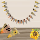 Search for sunflower bunting flags Happy birthday