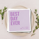 Search for best day ever napkins Modern