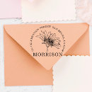 Search for daisy rubber stamps Return address