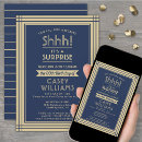 Search for navy and gold birthday invitations Adult birthday party