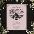 Search for gothic bridal shower invitations Spooky