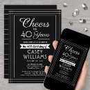 Search for legal birthday invitations Black and white