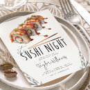 Search for sushi birthday invitations Adult birthday party