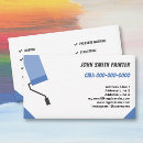 Search for house painter business cards Decorating