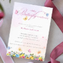 Search for little butterfly baby shower invitations Flower