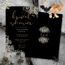 Search for goth bridal shower invitations Modern elegant