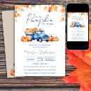 Search for little blue truck invitations Gender neutral