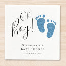 Search for baby feet napkins Blue