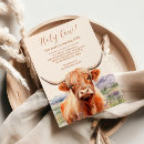 Search for cute cow birthday invitations Boy girl