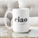 Search for foreign language mugs Italian