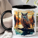 Search for owls mugs Nature