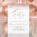 Search for cute 50th birthday invitations Elegant