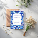 Search for wedding rsvp cards Blue