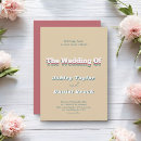 Search for groovy wedding invitations Elegant