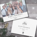 Search for business christmas cards Black and white