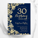 Search for stylish 30th birthday invitations Script
