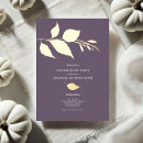 Search for purple and gold 50th birthday invitations Simple