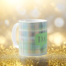 Search for blue plaid mugs Green