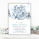 Search for ice skate invitations Snowflakes