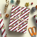 Search for red stripe wrapping paper Christmas holiday