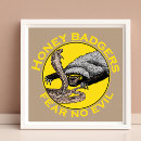 Search for honey badger posters Badass