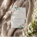 Search for hexagon frame invitations Watercolor