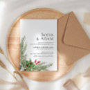 Search for poinsettia wedding invitations Modern