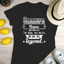 Search for grandpa man myth legend tshirts Quote