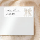 Search for tying the knot return address labels Bow