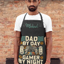 Search for game night aprons For him