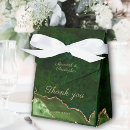 Search for emerald wedding favour boxes Marble