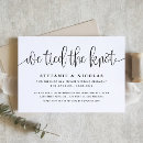 Search for just married wedding invitations Elopement