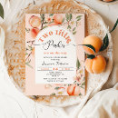 Search for a little peach is on the way invitations Fruit