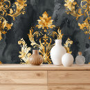 Search for black damask art Elegant