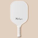 Search for pickleball paddles Initials