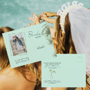 Search for mint bridal shower invitations Tropical