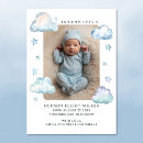 Search for star birth announcement cards Blue