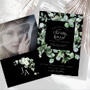 Search for elegant photo wedding invitations Eucalyptus
